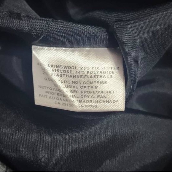 Judith & Charles Black/Grey Dress Size 4 - Picture 6 of 7